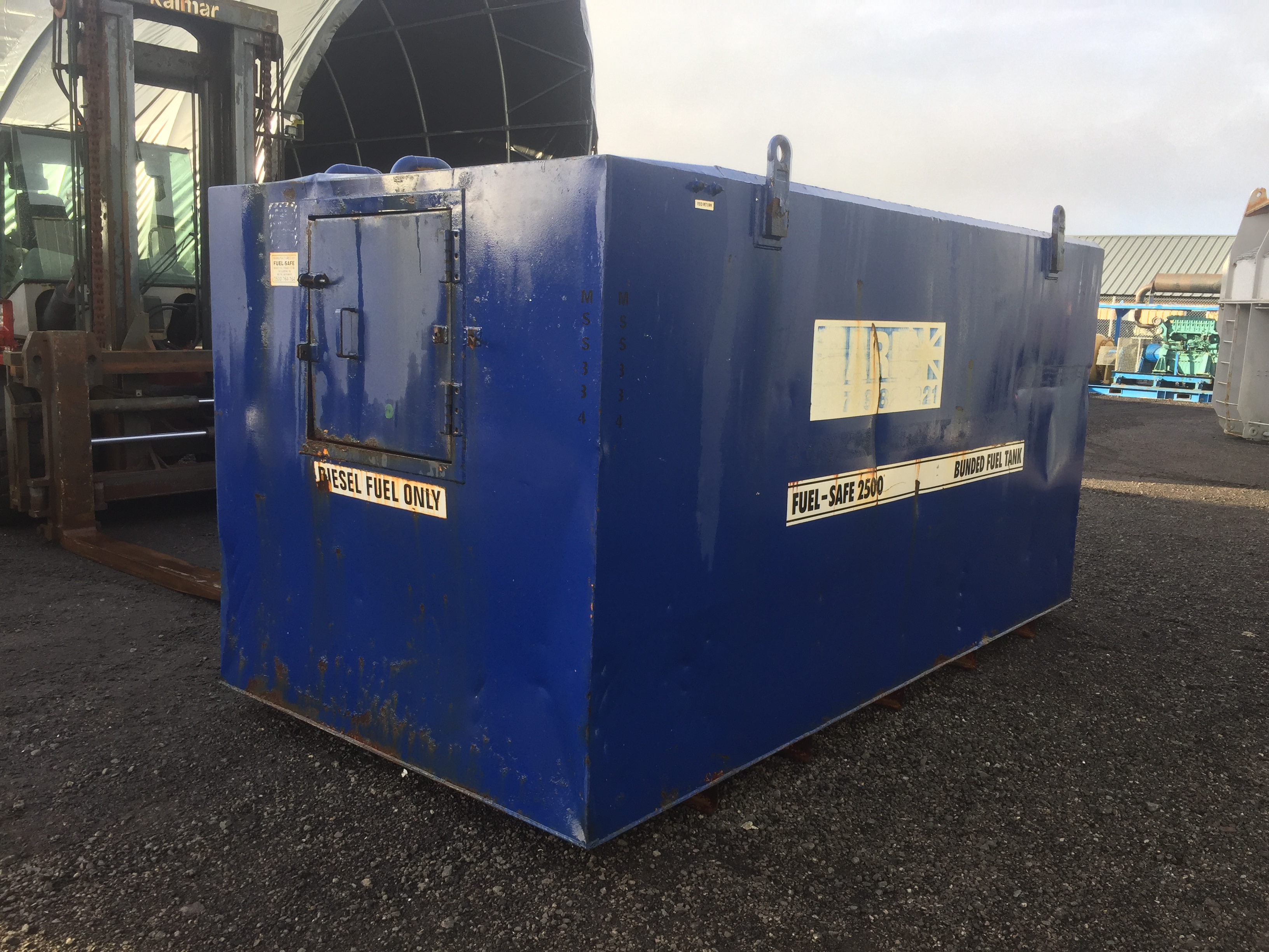 For Sale - Garic Fuel Safe 2500 Bunded Fuel Tank C/W Petrol Fuel Pump ...
